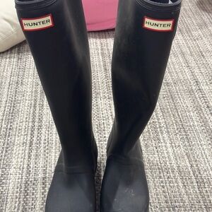 Hunter Black Women's Winter & Rain Boots